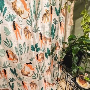 Boho shower curtain!
